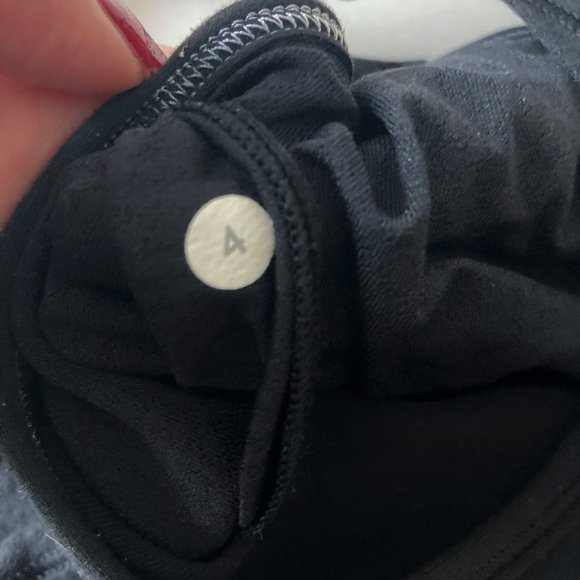 Lululemon black No Limit Tank, yoga tank with inner built in sports bra - Picture 6 of 9